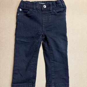 Childrens Place Boys Skinny Jeans - Size 9-12M - Black
